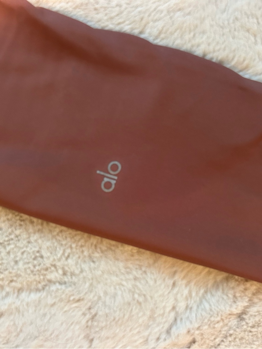 ALO Yoga High-Waist Leggings size small in Rust color